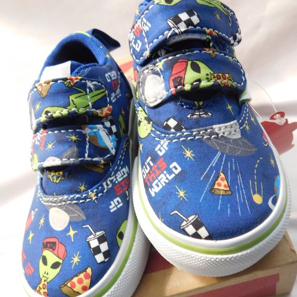 Vans Doheny V Spaced Out Sneakers Toddler Size 4T - Picture 1 of 4